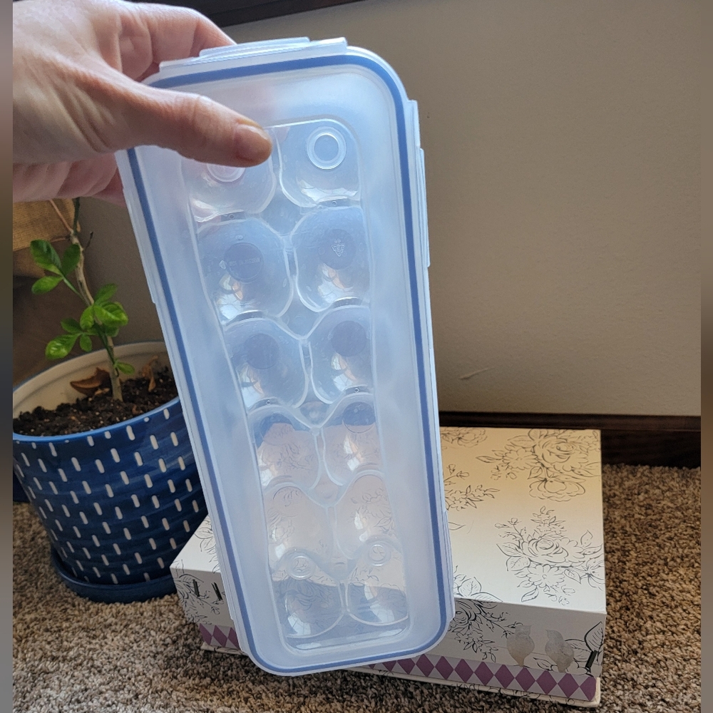 Plastic Egg saver with lid